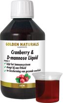 Golden Naturals Cranberry & D-mannose Liquid (250 milliliter)