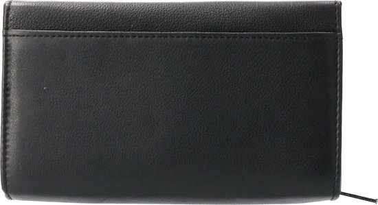 Portefeuille de restauration en cuir Deluxe | Noir | Portefeuille de serveur et de service | Salon des marchands | Noir | Maroquinerie Cahore Danielle