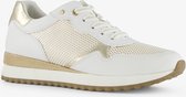 Nova dames sneakers wit met gouden details - Maat 38 - Uitneembare zool