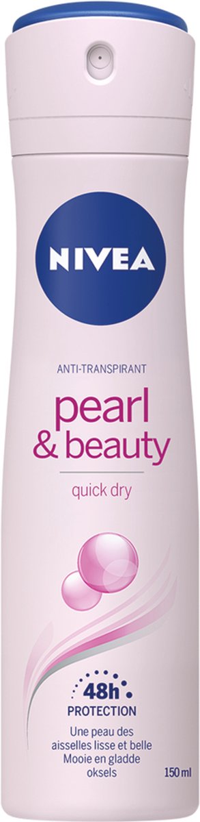 NIVEA Pearl & Beauty Deodorant Spray - 3 x 150 ml - Voordeelverpakking - NIVEA