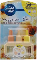 Ambi Pur 3Volution Navul 20ml Gold & Vanilla- 9 x 1 stuks voordeelverpakking