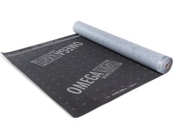 Omega light dakfolie SK DUO - 1,50 m x 50m - 75m2 - Uiterst diffusie-open - Eenvoudige en directe bevestiging