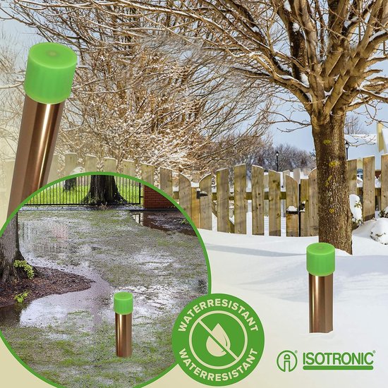 Vibrasonic Mole Repeller avec moteur vibrant alimenté par batterie - Système répulsif efficace pour les taupes, les serpents et les campagnols
