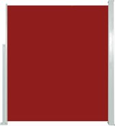 vidaXL - Windscherm - uittrekbaar - 160x500 - cm - rood