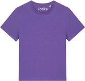 Lotika - Saar T-shirt dames biologisch katoen - paars