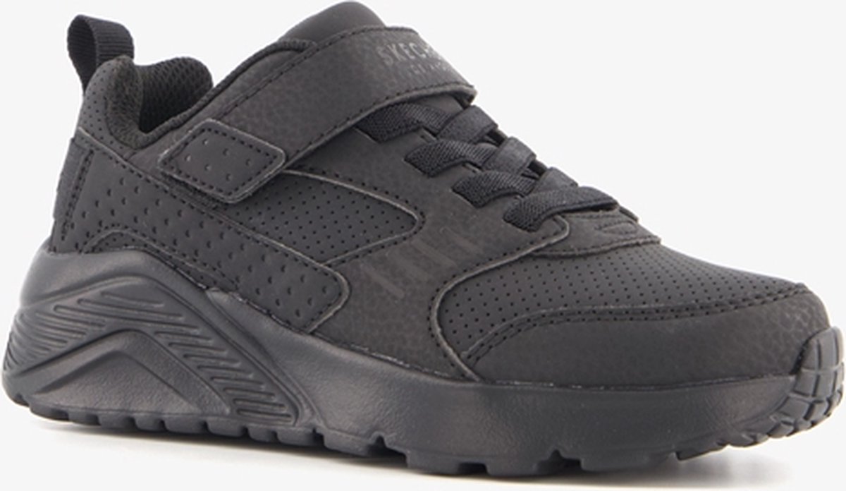 Skechers Uno Lite Donex zwarte kinder sneakers