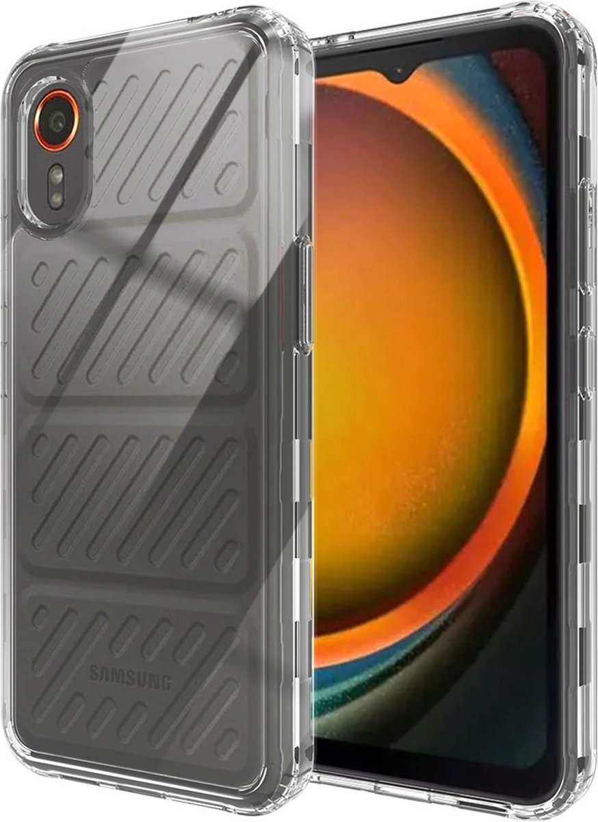 Accezz Hoesje Geschikt voor Samsung Galaxy Xcover 7 Hoesje - Accezz Xtreme Impact Backcover 2.0 - Transparant