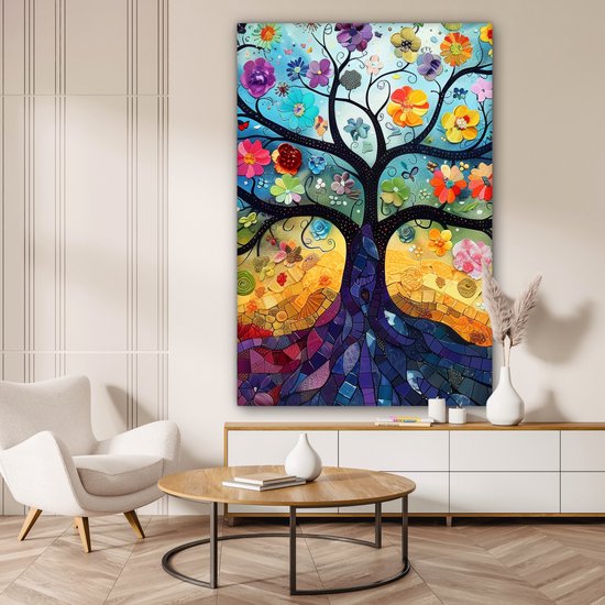 Tableau Abstrait Moderne Sur Toile - Grand Format - Personnalisable - UV Résistant - Neuf