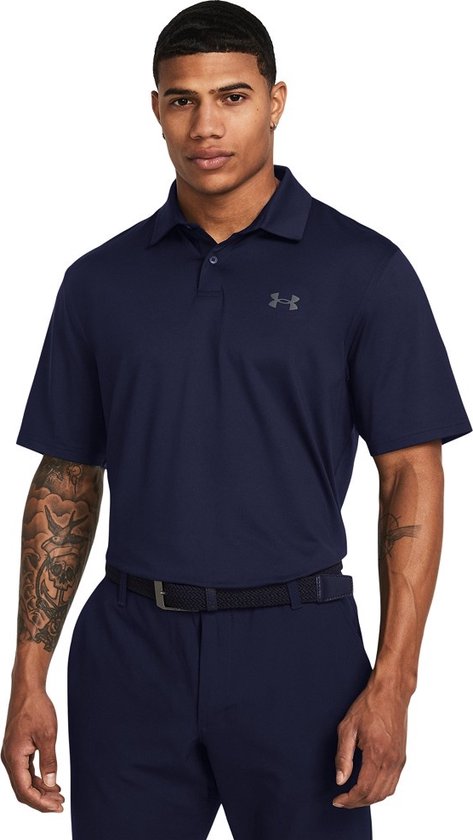 UA T2G Polo-Midnight Navy / / Pitch Gray