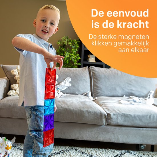 Magnetische bouwstenen, 108-delig, educatief spel voor kinderen, 3-12