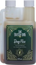 The Dutch Dog Flex – 250 ml – voor Honden – Voedingstoevoeging – Ondersteunt de Gewrichten, Kraakbeen & Botten – Elke Levensfase – Glucosamine, MSM, Gehydrolyseerd Collageen, Hyaluronzuur & Vitamine E
