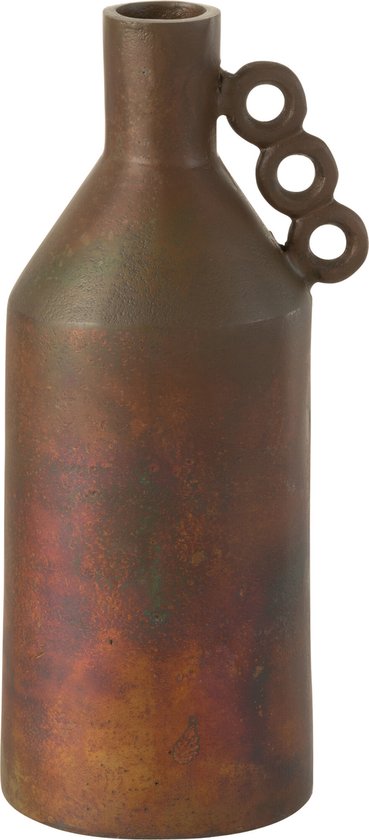 J-Line vase Odin - aluminium - bronze - small - 35 cm de hauteur