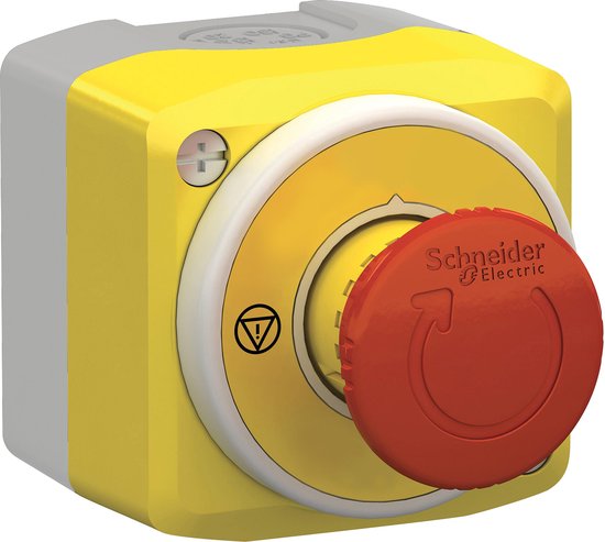 Bouton d'arrêt d'urgence Schneider Electric XALK178W3B140E Sous boîtier 1x NO, 1x NF IP66, IP67, IP69, IP69K 1 pc(s)