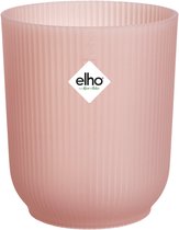 Elho Vibes Fold Orchid High 12,5cm - Orchid Pot Indoor - Pots de Fleurs Intérieur - 100% Plastique Recyclé - Rose