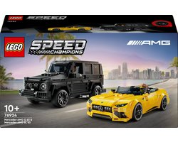 foto van LEGO Speed Champions Mercedes-AMG G 63 en Mercedes-AMG SL 63 - 76924