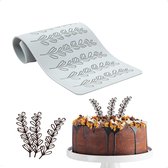 Siliconen bakvorm taart decoratie vorm - 3D Bladeren Takken Cake Decoratie Chocolade Siliconen Vorm Taart Baktaart Gereedschapsaccessoires Gebak Embossing Vorm Cupcake Snoep, 1 st