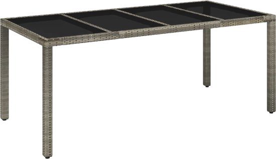 vidaXL-9-delige-Tuinset-met-kussens-poly-rattan-grijs
