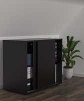 Wandkast onder schuine wand zolder slaapkamer - kast dressoir 65 cm hoog