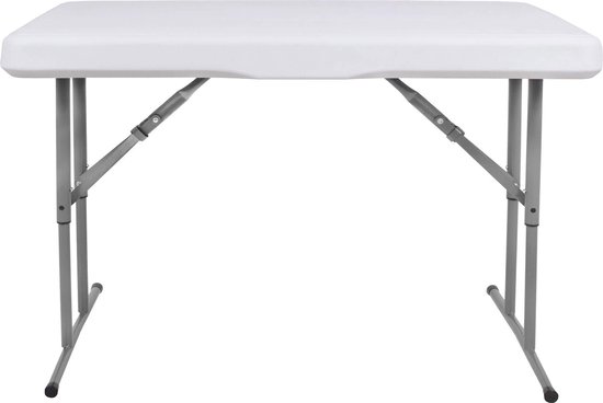 SPRINGOS Table De Jardin Pliante 180 X 74 Cm – 6 Places, HDPE Résistant Aux Intempéries, Charge 150 Kg – Banquet, Fête