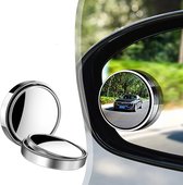 Set van 2 Stuks - Auto Dode Hoek Spiegels - Autospiegel - Veiligheidsspiegel - Dodehoekspiegel - LOUZIR