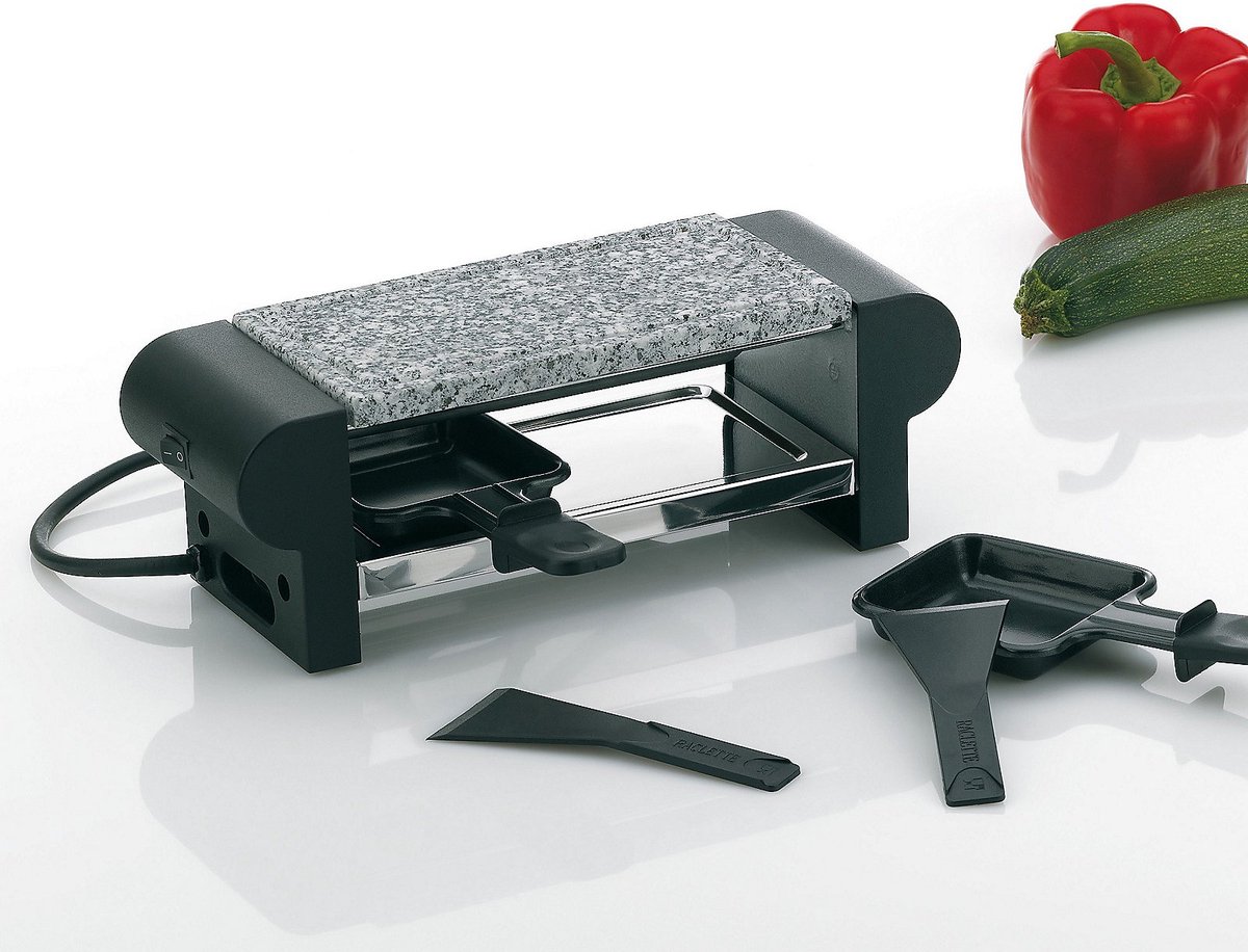 Kela 66493 Raclette mit Granitplatte, Für 2 Personen, 350 W, 230 V