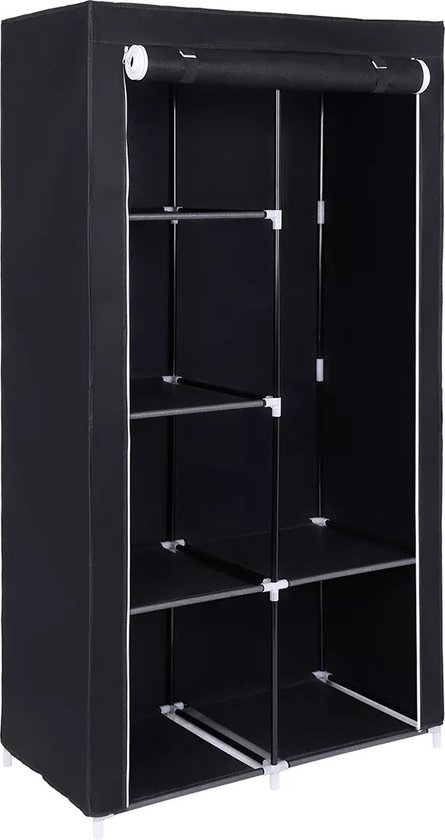 MAGIC SELECT Draagbare kledingkast, Opvouwbare Kledingkast met Ritssluiting, Waterdichte Kledingkast, Kledingopbergorganisator voor Thuis, Slaapkamer