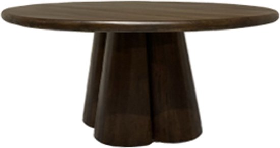 Livingfurn - Eetkamertafel Brix Clubs 130cm - Mangohout