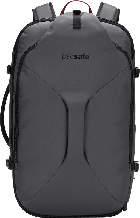 PACSAFE Venturesafe EXP45 bagage à travel - Sac à dos antivol - 45 L - Grijs (Ardoise)