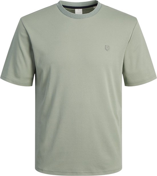 Jack & Jones T-shirt - Regular Fit - Groen - 4XL Grote Maten