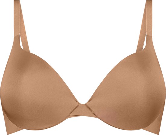 Hunkemöller Voorgevormde push-up beugel bh Smooth Bruin A80