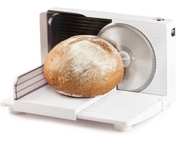 DOMO DO523S Snijmachine – Elektrisch - Gekarteld RVS Mes Ø 17 cm – Allessnijder - 120W