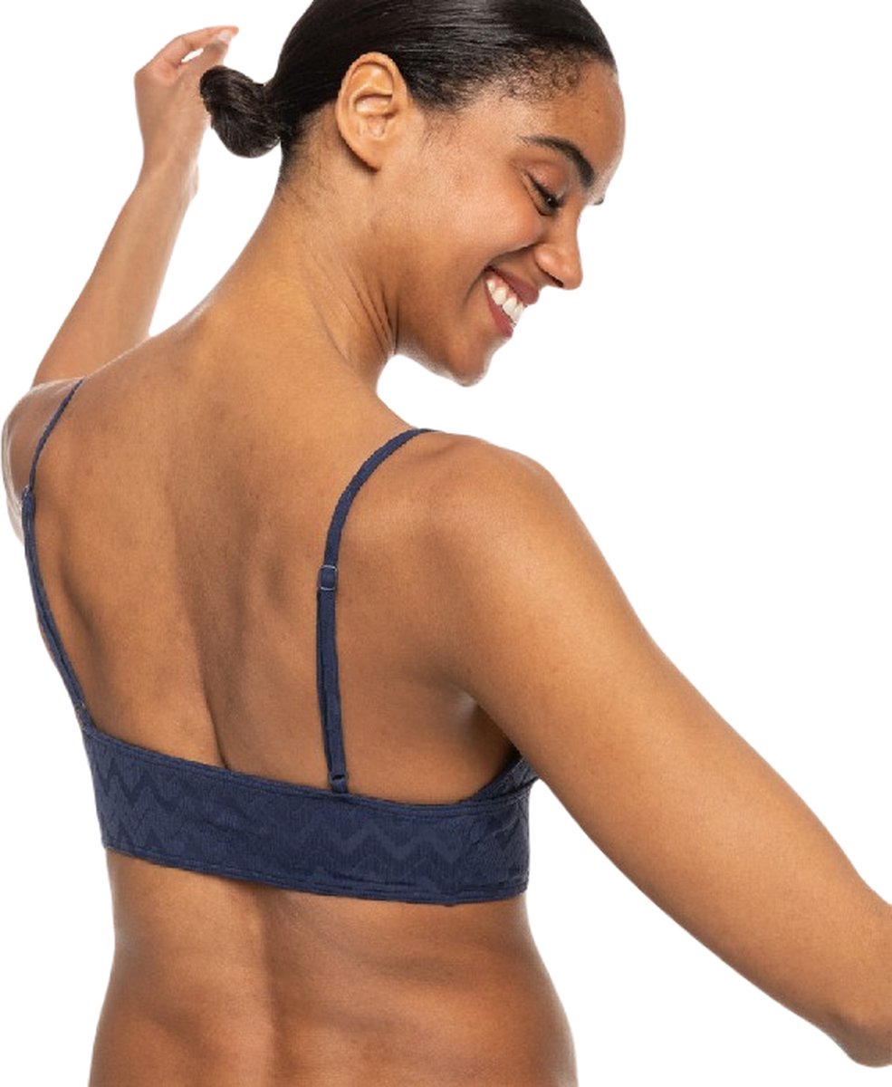Roxy Current Coolness Tri Bikini Top Naval Academy Blauw