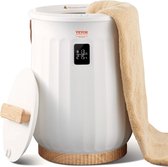 Vevor Handdoekverwarmer - Handdoeken - Handdoek radiator - Towel Heater - Handdoekdroger elektrisch - Towel warmer - Handdoekverwarmer - Handdoekstomer - Schoonheidsspecialiste - Ruimtebesparend - Kinderslot - Energiezuinigheid - Wit - 20 liter
