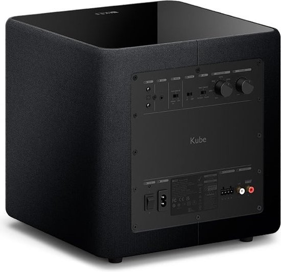 KEF Kube 10 MIE Actieve subwoofer - Zwart — afbeelding 3