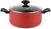 Kookpot FAGOR Maxima Rood Aluminium (Ø 20 x 10 cm)