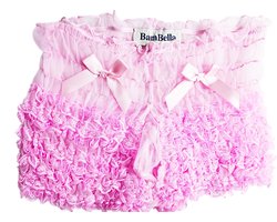 BamBella ® - Boxer short - Onesize - Sexy Erotische - Roze Dun kant gaas stof Ondergoed