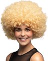 Perruque afro - blonde