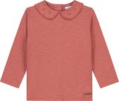 Prénatal baby shirt - Meisjes - Dark Sienna - Maat 56