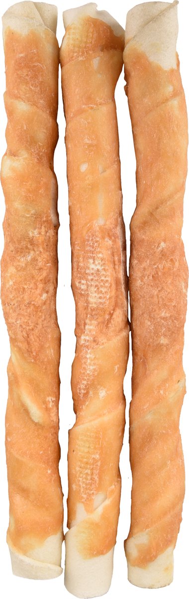 Flamingo R’hide – Snack Honden – R’hide Staaf Met Kip 30mm 25cm 3st – 3st – 128283 – 3st