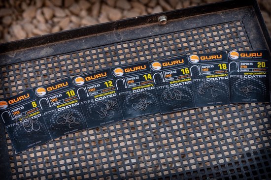 Guru Super XS Barbed/Eyed - Haak - Haakmaat 10 - Zwart — afbeelding 3