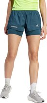adidas Performance Ultimate Two-in-One Short - Dames - Turquoise- M