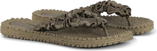 Ilse Jacobsen Slippers met stoffen band CHEERFUL06 - 234 Cub Brown | Cub Brown