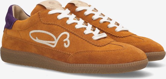 Fred De La Bretoniere Sneaker Pearl Sign Burnt Orange - Maat 38