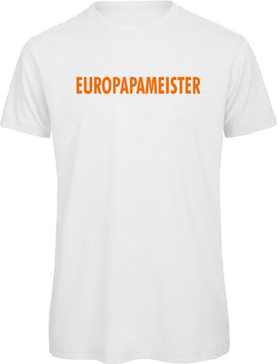 EK t-shirt wit XXL - Europapameister - soBAD. | EK 2024 | Unisex | T-shirt dames | T-shirt heren | Voetbal