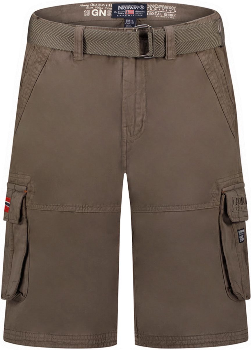 Heren Korte Broek Zakken Geographical Norway Pionec Dark - XL
