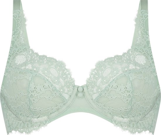 Hunkemöller Dames Lingerie Niet-voorgevormde beugel bh Daisy - Groen - maat F85