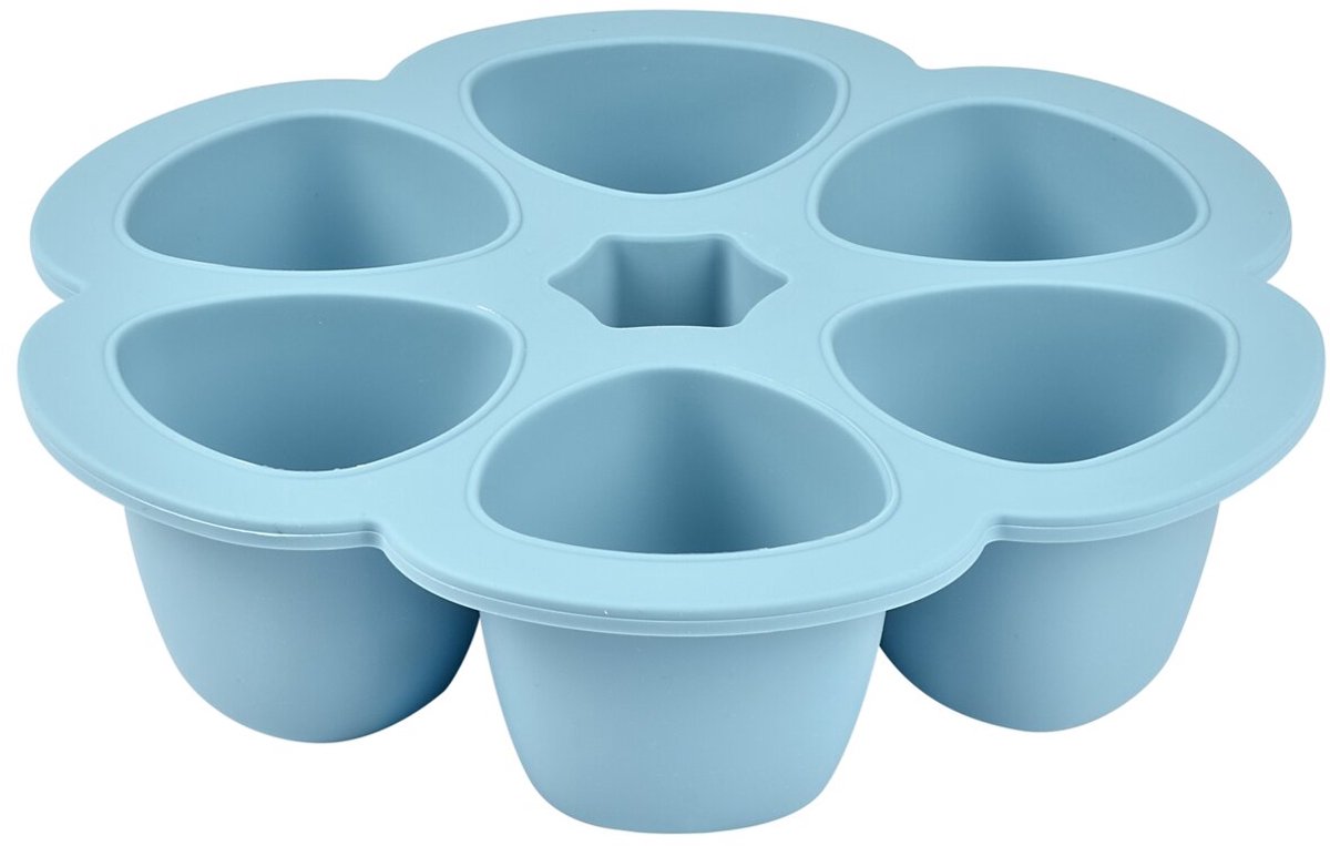 Goedkoopste Béaba Siliconen Multiporties - 6x90 ml - Babyvoeding Opbergvorm - BPA-vrij - Blauw