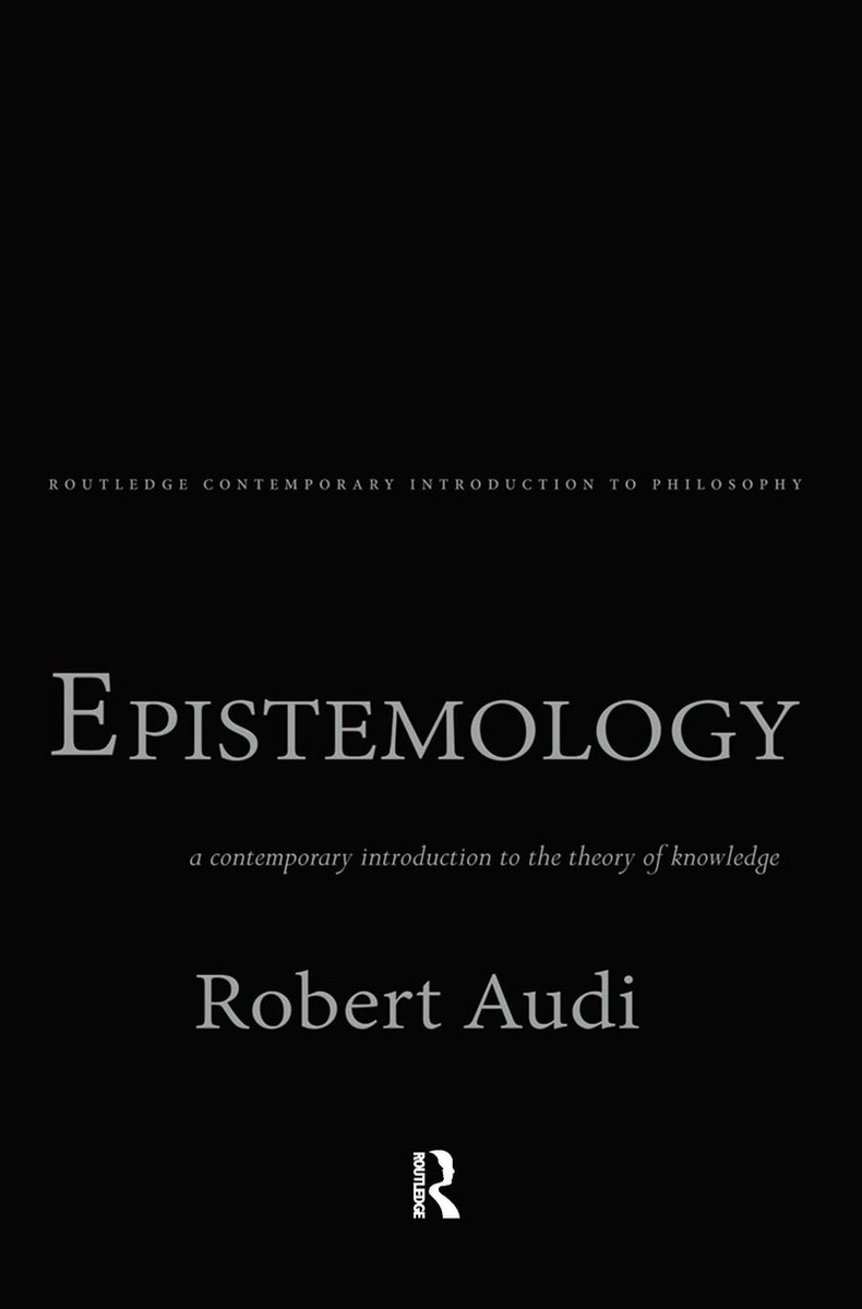 Omslag van Routledge Contemporary Introductions to Philosophy- Epistemology