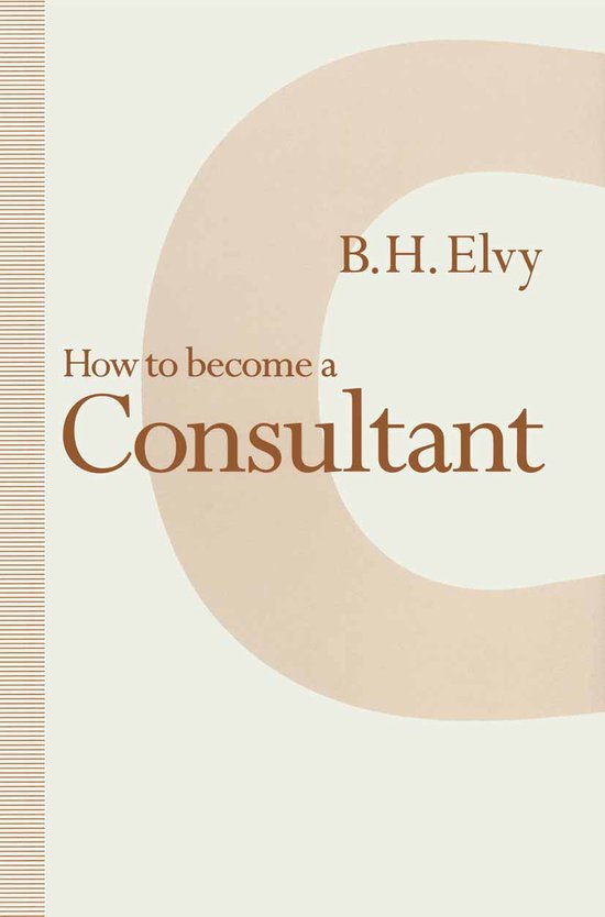 How to Become a Consultant - cover