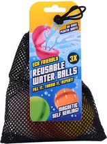 Boules d'eau magnétiques réutilisables - Ballon d'eau réutilisable - Ballons d'eau - Jouets de plein air - Été - Vacances - Jouets aquatiques pour le Jardin - Jouer à la piscine - Lancer de Ballons Water - Ballon d'eau XXL - Grand ballon d'eau